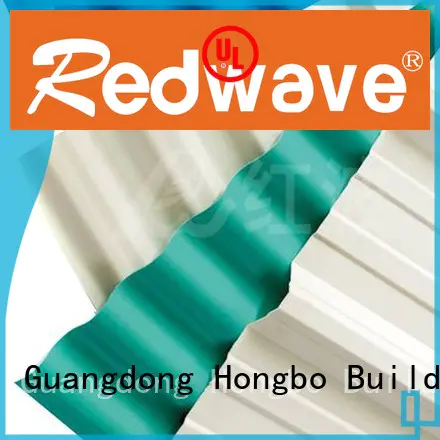 Quality Redwave Brand plastic roof tiles lasting