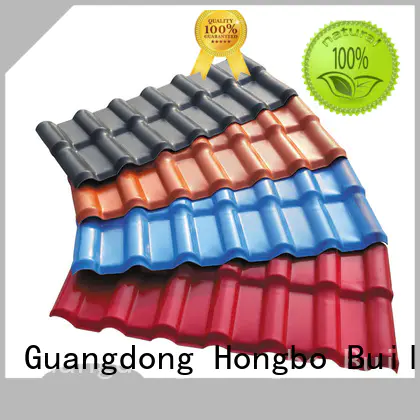 Redwave Brand high quality purplish red plastic spanish roof tiles lasting
