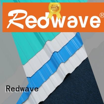 Redwave wholesale corrugated plastic roofing factory price for housing