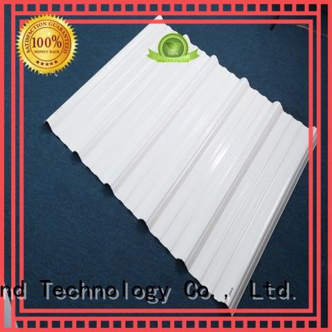 Redwave long pvc roofing sheet directly sale for scenic buildings