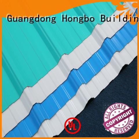 Redwave redwave corrugated plastic roofing sheets from China for ocean hall