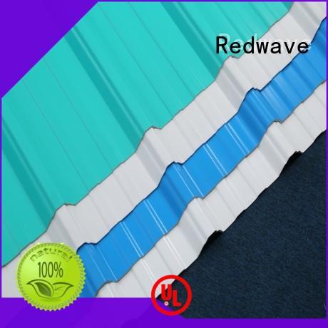 Redwave durable roofing sheets from China for scenic buildings