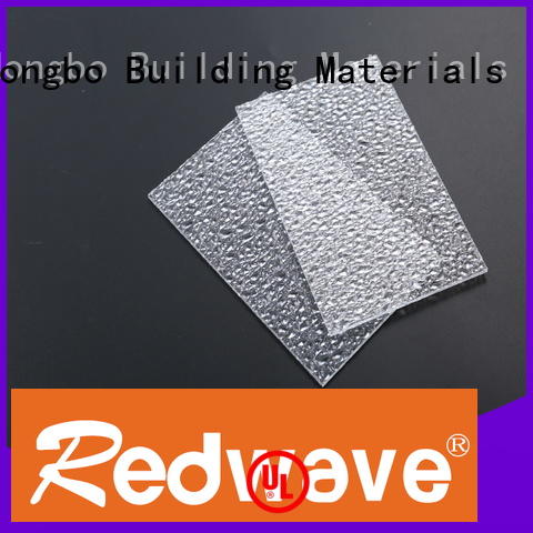 Redwave redwave polycarbonate roofing sheets certifications for scenic buildings