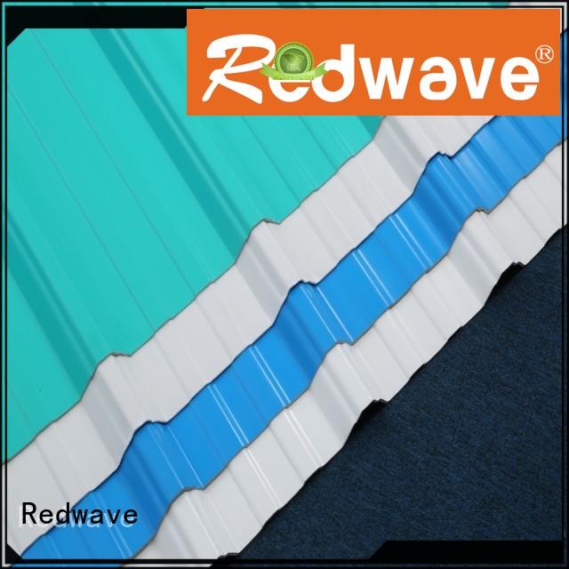 Redwave durable corrugated roofing for-sale for scenic shed