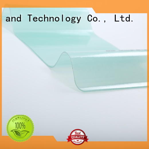 corrugated fiberglass roofing panels clear skyblue frp roofing sheets customized Redwave Brand