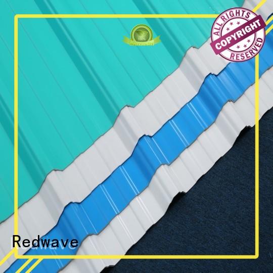 Redwave inexpensive corrugated plastic sheets widely use for ocean hall