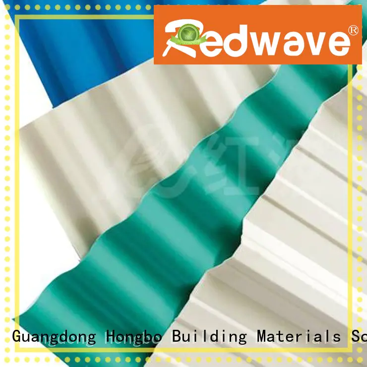corrosion plastic roof tiles white Redwave company
